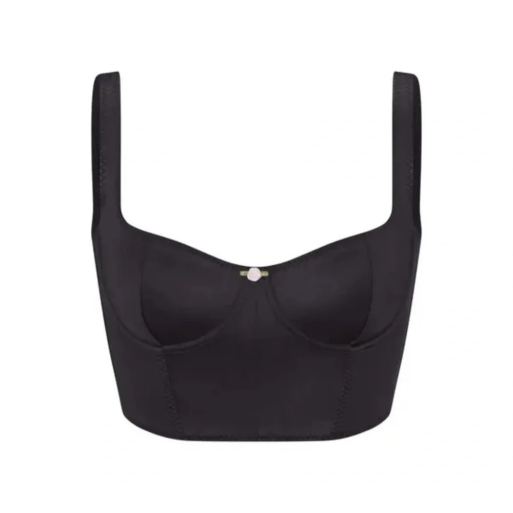 SKIMS Medium Satin Corset Top Only New